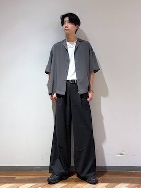 「SALOMON（サロモン）のアイテム」を使った、りょーやさん（メンズ・180cm）の夏コーディネート
