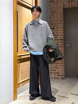 「RAGEBLUE（レイジブルー）のアイテム」を使った、りょーやさん（メンズ・180cm）の冬コーディネート