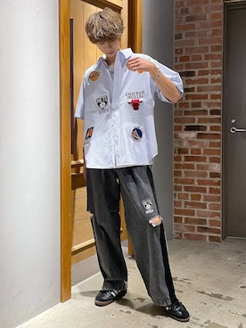 りょーやさん(メンズ・180cm)の春コーディネート