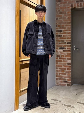 「RAGEBLUE（レイジブルー）のアイテム」を使った、りょーやさん（メンズ・180cm）の秋コーディネート
