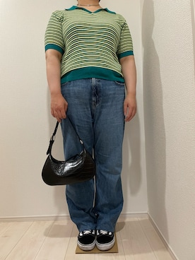 「ゴリラ女子」｜あんちゃんさん（レディース・170cm）の夏コーディネート