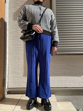 「Legato Largo（レガートラルゴ）のアイテム」を使った、あんちゃんさん（レディース・171cm）の秋コーディネート