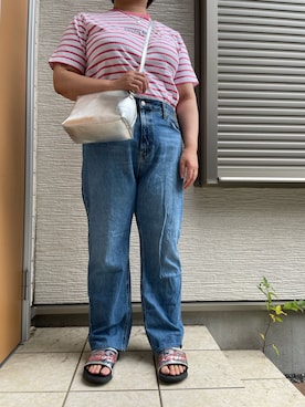 「ゴリラ女子」｜あんちゃんさん（レディース・170cm）の秋コーディネート