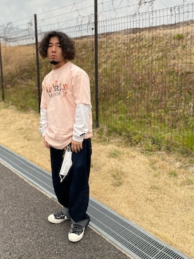 Hinata  Itoさん（メンズ・155cm）の春コーディネート