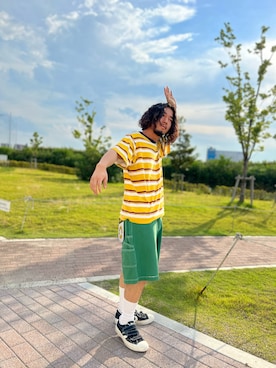 Hinata  Itoさん（メンズ・155cm）の夏コーディネート