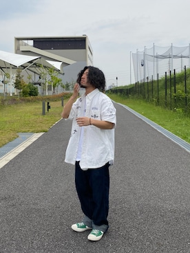 Hinata Itoさん(メンズ・155cm)の夏コーディネート