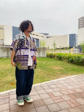 Hinata Itoさん(メンズ・155cm)の夏コーディネート