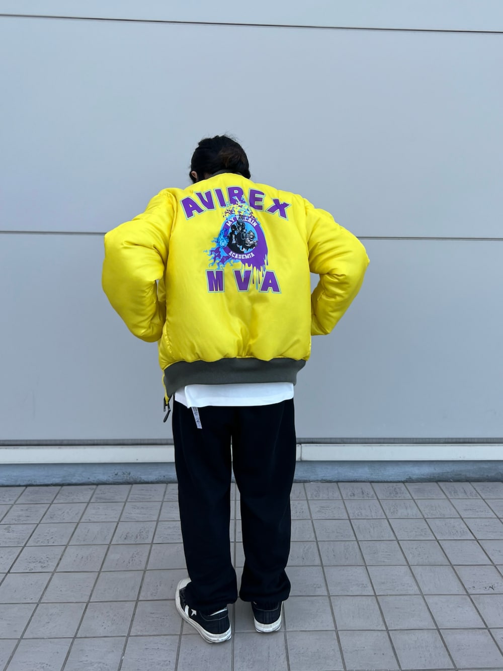 AVIREXのMA-1を使った「黄色」の人気ファッションコーディネート - WEAR