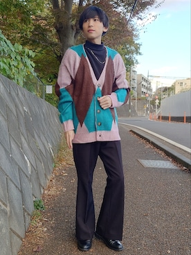 「マイベストコーデ2022」｜「アイテム（アクセサリー）」を使った、Hiro斗さん（メンズ・172cm）の冬コーディネート