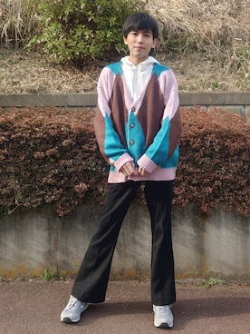 Hiro斗さん(メンズ・172cm)の春コーディネート