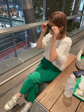 kuriさん（レディース・162cm）の夏コーディネート