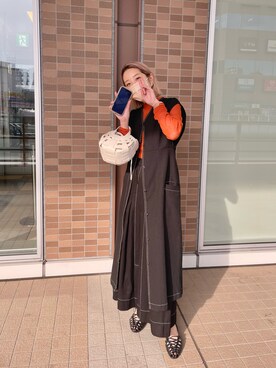 kuriさん（レディース・162cm）の冬コーディネート