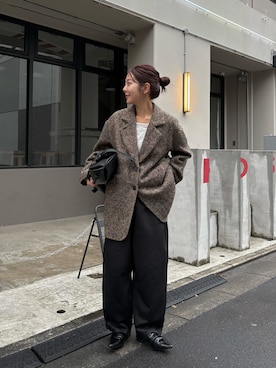 「アイテム（その他アウター）」を使った、kuriさん（レディース・162cm・20代）の秋コーディネート