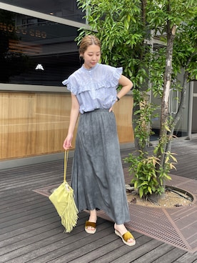 kuriさん（レディース・162cm）の夏コーディネート