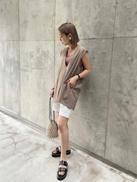 kuriさん（レディース・162cm）の夏コーディネート