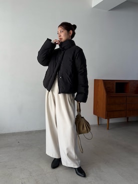 「おでかけコーデ」｜kuriさん（レディース・162cm）の冬コーディネート