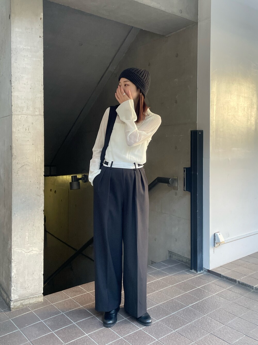 襟付シアープルオーバーを使った人気ファッションコーディネート - WEAR
