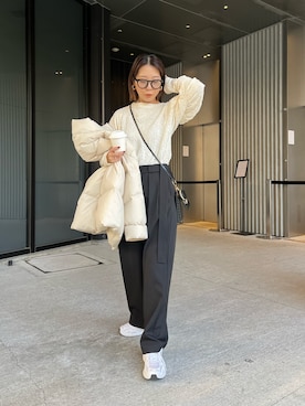 kuriさん（レディース・162cm）の冬コーディネート