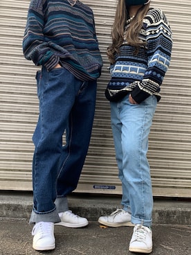 「adidas Originals（アディダスオリジナルス）のadidas Originals/アディダス オリジナルス STAN SMITH/スタンスミス（スニーカー、ホワイト系）」を使った、Joさん（メンズ・173cm）の夏コーディネート