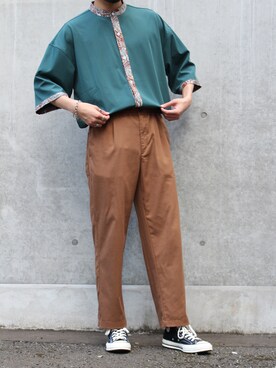 おゆ。さん（メンズ・175cm）の夏コーディネート