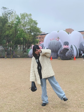 「WILLFULLY（ウィルフリー）のアイテム」を使った、E_さん（レディース・158cm）の冬コーディネート