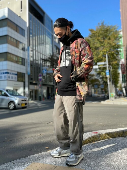 yuto。(B'2nd 札幌)|MINEDENIMのパーカーを使ったコーディネート - WEAR
