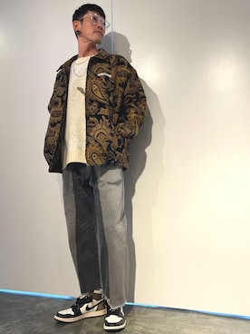 「A4A（エーフォーエー）のアイテム（ジャケット/アウター）」を使った、Y.Mさん（メンズ・175cm）の秋コーディネート