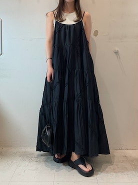 「アイテム（ワンピース/ドレス）」を使った、ゆゆはさん（レディース・153cm・20代）の春コーディネート
