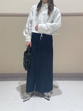 「アイテム（パンプス）」を使った、ゆゆはさん（レディース・153cm・10代）の春コーディネート
