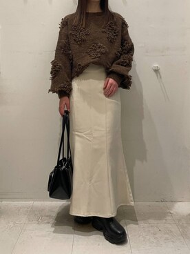 ウールライクマーメイドスカート 283576を使ったその他ユーザーの人気