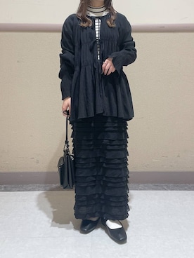 「アイテム（パンプス）」を使った、ゆゆはさん（レディース・153cm・10代）の春コーディネート