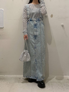 「アイテム（ワンピース/ドレス）」を使った、ゆゆはさん（レディース・153cm・20代）の秋コーディネート