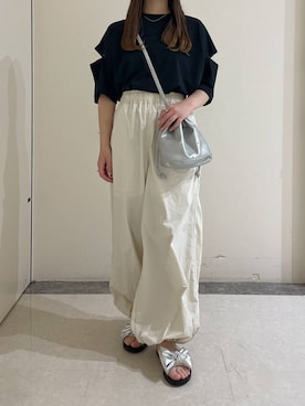 「アイテム（サンダル）」を使った、ゆゆはさん（レディース・153cm・10代）の夏コーディネート