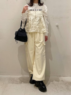 miitanページ アソートギャザーキャミ 138736を使った人気ファッション