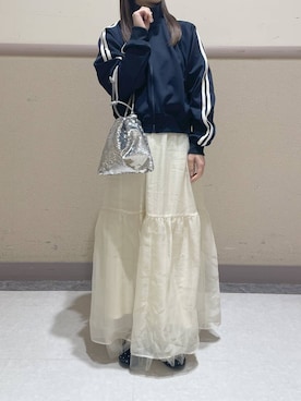 「アイテム（ハンドバッグ）」を使った、ゆゆはさん（レディース・153cm・10代）の冬コーディネート