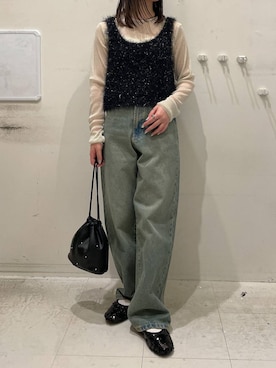 「アイテム（キャミソール）」を使った、ゆゆはさん（レディース・153cm・10代）の夏コーディネート