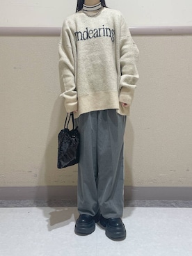 「アイテム（ハンドバッグ）」を使った、ゆゆはさん（レディース・153cm・10代）の冬コーディネート
