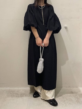 「アイテム（ワンピース/ドレス）」を使った、ゆゆはさん（レディース・153cm・20代）の秋コーディネート