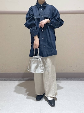 「アイテム（パンプス）」を使った、ゆゆはさん（レディース・153cm・10代）の冬コーディネート
