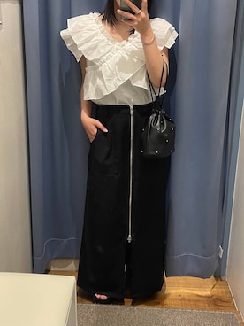 「アイテム（サンダル）」を使った、ゆゆはさん（レディース・153cm・10代）の夏コーディネート