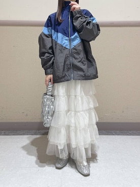 「アイテム（パンプス）」を使った、ゆゆはさん（レディース・153cm・10代）の冬コーディネート