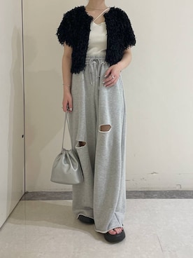 「アイテム（キャミソール）」を使った、ゆゆはさん（レディース・153cm・10代）の夏コーディネート