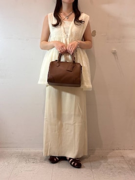 「アイテム（キャミソール）」を使った、ゆゆはさん（レディース・153cm・20代）の夏コーディネート