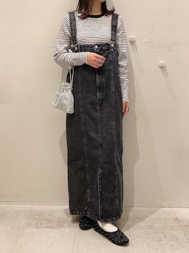 「アイテム（ワンピース/ドレス）」を使った、ゆゆはさん（レディース・153cm・20代）の秋コーディネート
