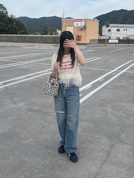 「アイテム（その他トップス）」を使った、ゆゆはさん（レディース・153cm・10代）の春コーディネート