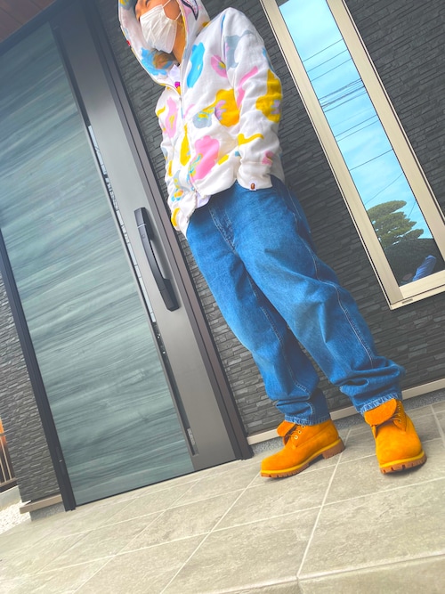 A Bathing Ape フルジップパーカー XL 黒 A BATHING APE パーカー ABC CAMO SHARK HALF ZIP PULLOVER