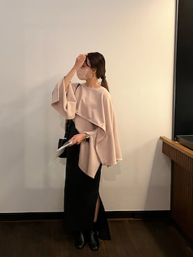 「アイテム（スウェット）」を使った、yuukaさん（レディース・155cm・10代）の冬コーディネート