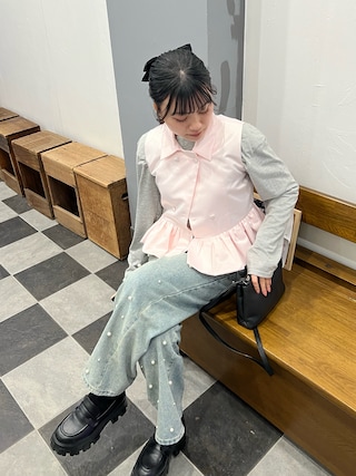 芸能人愛用 Bibiy.のベストを使った人気ファッションコーディネート - WEAR トップス