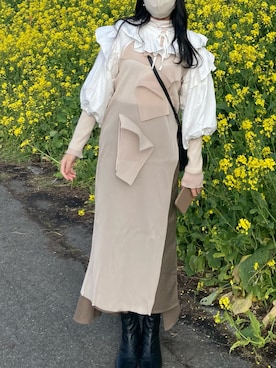 「アイテム（ピアス（両耳用））」を使った、yuukaさん（レディース・155cm・20代）の冬コーディネート