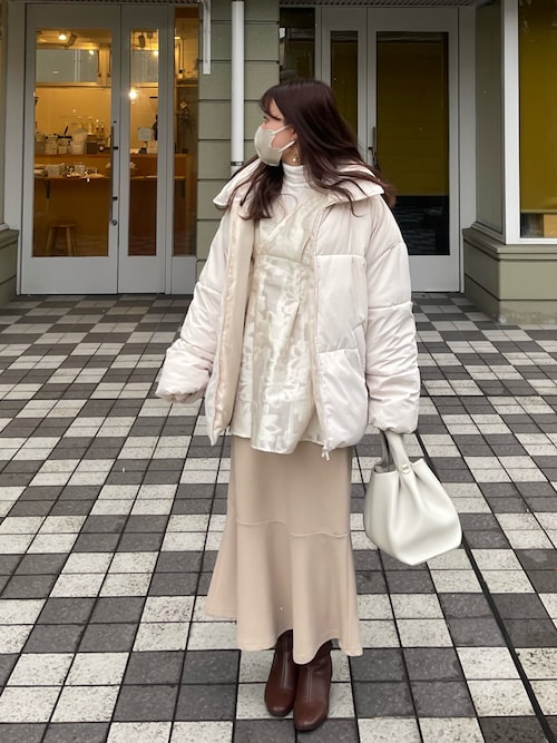 ackaコート PRE ORDER 10/11 21:00 - 10/27 23:59 ⁡ ◾︎ teddy loop coat（beige